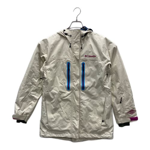 Columbia (コロンビア) スノーボードウェア(ジャケット) レディース SIZE M ホワイト×ピンク PL2956 フォックスピットⅢ