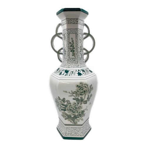 中華陶器 取手付花瓶