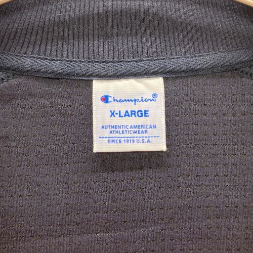 Champion (チャンピオン) ラップエアージャケット メンズ SIZE XL ネイビー×レッド C3-SG602