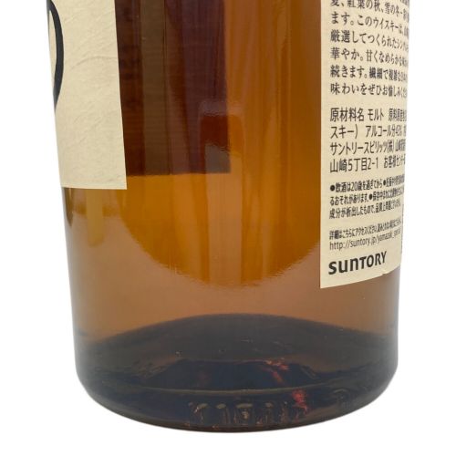 山崎 (ヤマザキ) ジャパニーズウィスキー 700ml 箱付 シングルモルト 現行ボトル 未開封