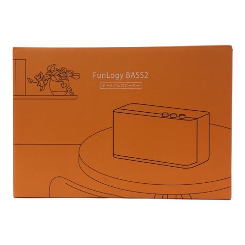FunLogy (ファンロジー) Bass2 ポータブルスピーカー