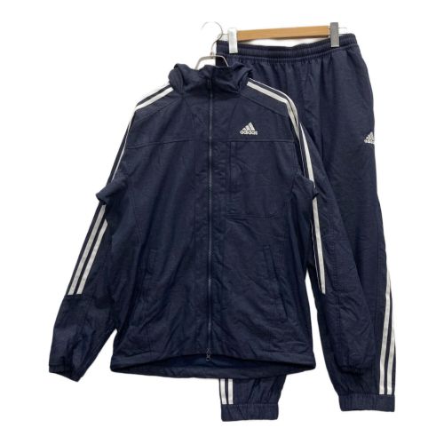 adidas (アディダス) ウィンドブレーカー上下セット メンズ SIZE M ネイビー HM2721/HM2719