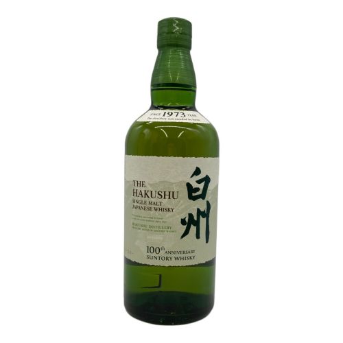 サントリー ジャパニーズウィスキー 700ml 白州 100周年記念蒸溜所ラベル 未開封