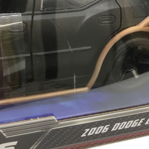 JADA TOY's (ジェイダトイズ) ダイキャストカー 1/24 2006 DODGE CHARGER (ダッジ・チャージャー) ブラック 「ワイルド・スピード」 33373