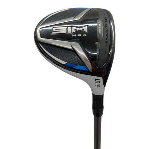 TaylorMade (テイラーメイド) フェアウェイウッド SIM MAX フレックス【S】 ロフト角【18°】 TENSEI TM50