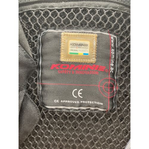 komine (コミネ) Rスペックメッシュジャケット メンズ SIZE L ブラック×グレー 07-109