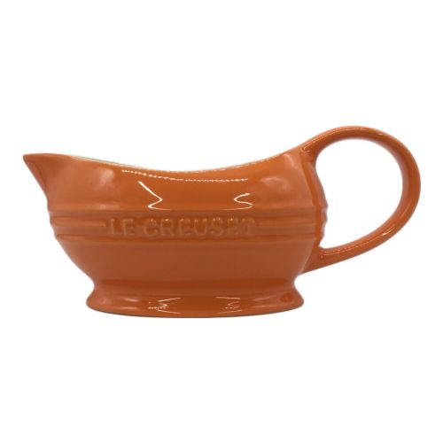 LE CREUSET (ルクルーゼ) グレービーボート オレンジ