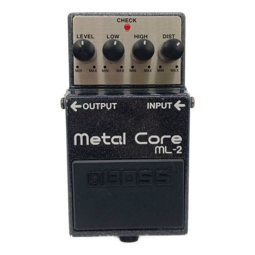 BOSS (ボス) ディストーション metal core ml-2 通電確認のみ