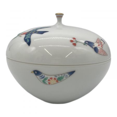 香蘭社　花小鳥　キャンディポット 香蘭社 (コウランシャ) キャンディポット 221-EC5 花小鳥｜トレファク