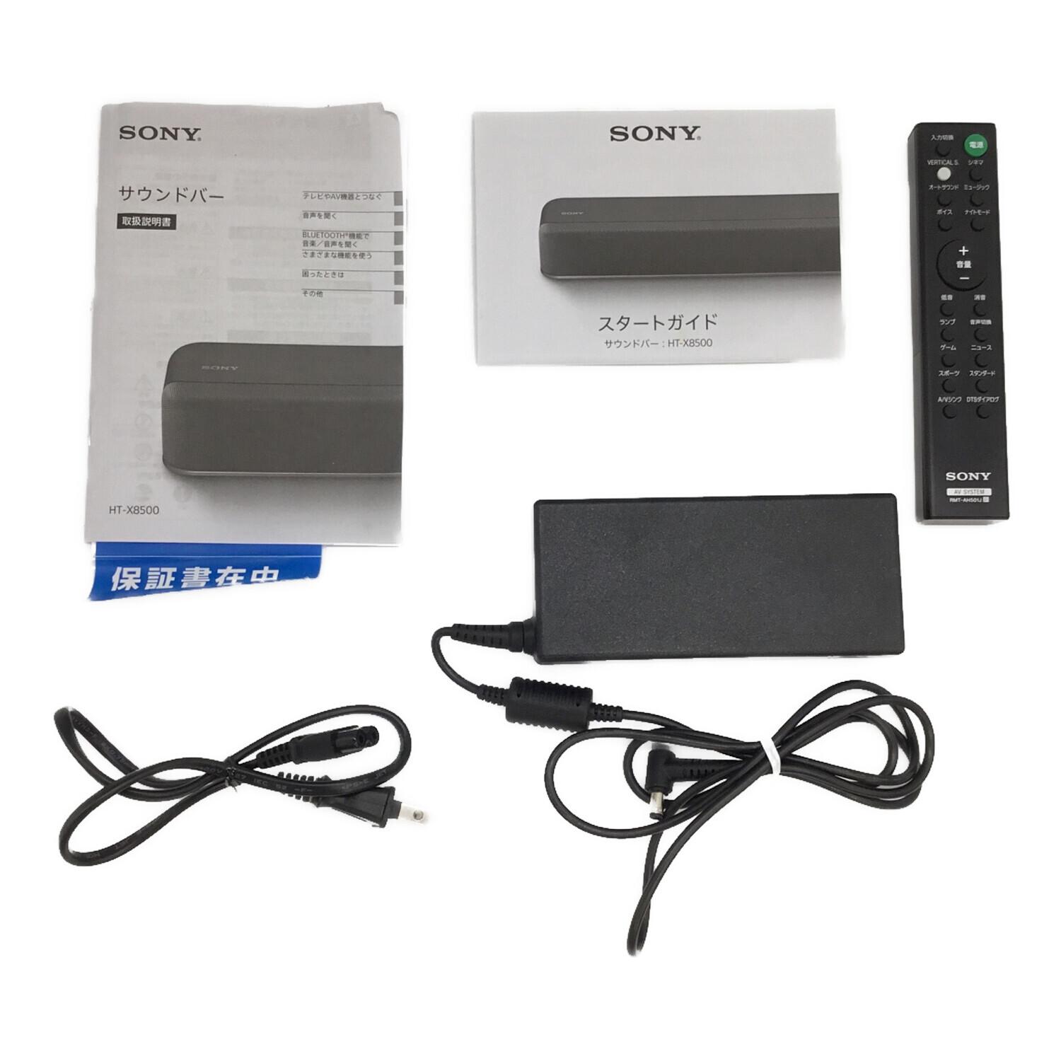 SONY HT-X8500 サウンドバー リモコン付き SONY HT-X8500 サウンドバー リモコン付き