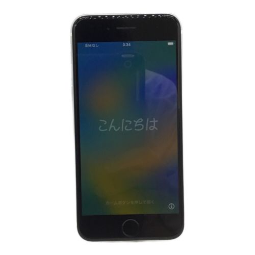 Apple (アップル) iPhone SE(第2世代) MXD12J/A サインアウト確認済 356483107851774 SIM FREE(au解除済) 128GB バッテリー:Bランク 程度:Cランク