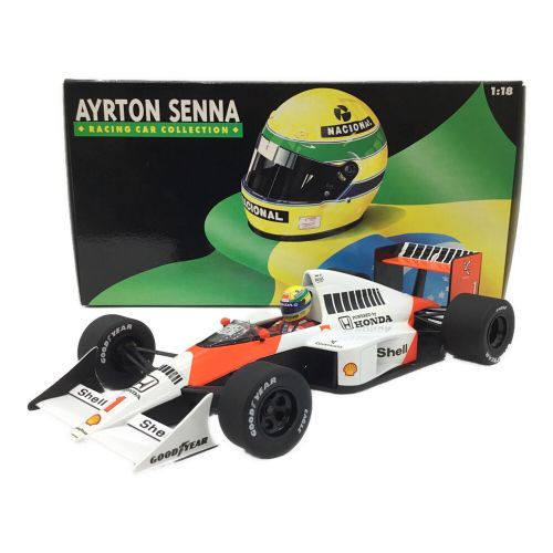 レーシングカーコレクション 1/18 McLaren MP 4/5 1989 World Champion アイルトン・セナ 540891801