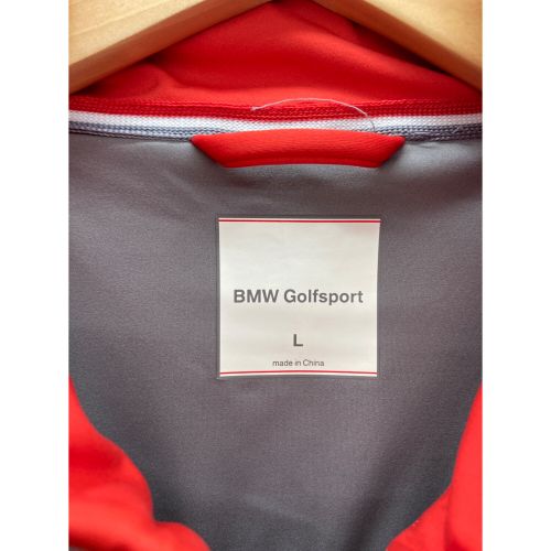 BMW Golfsport ジャケット メンズ SIZE L グレー×レッド