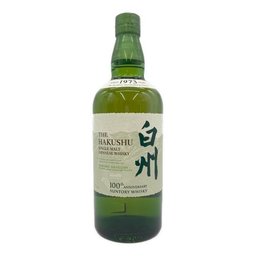 サントリー スコッチウィスキー 700ml 白州 100周年記念蒸溜所ラベル 未開封