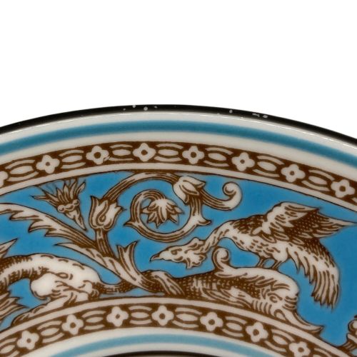 Wedgwood (ウェッジウッド) カップ&ソーサー キズ・ヨゴレ有 フロレンティーン・ターコイズ