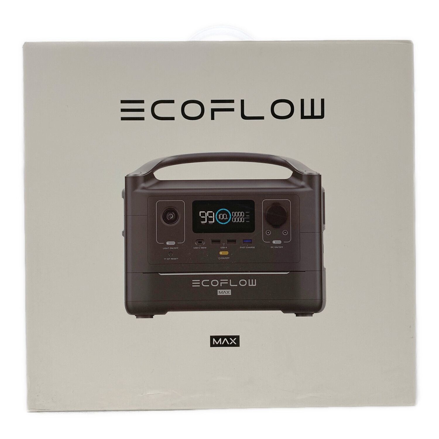 ECOFLOW (エコフロー) ポータブル電源 EFRIVER600MAX-JP｜トレファクONLINE