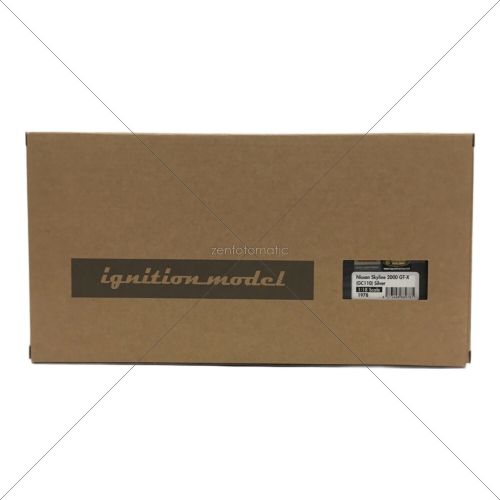 ignition model(イグニッションモデル) ダイキャストカー 1/18 Nissan Skyline 2000 GT-X GC110(シルバー) IG1978