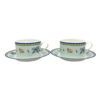 TIFFANY & Co. (ティファニー) カップ&ソーサー MORNIG GLORY 2Pセット