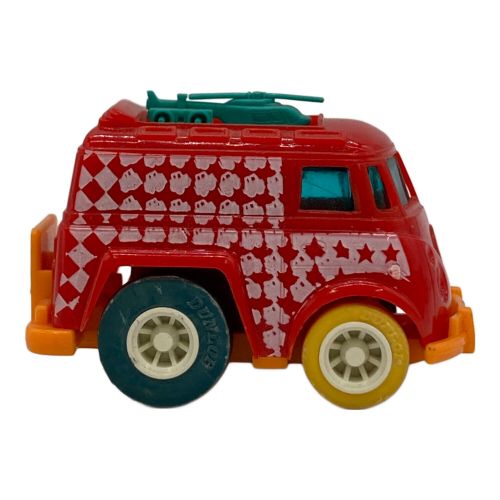 TAKARA (タカラ) チョロQ VW-MICROBUS バタバタマイクロバス(レッド) ハデハデ NO.A-18