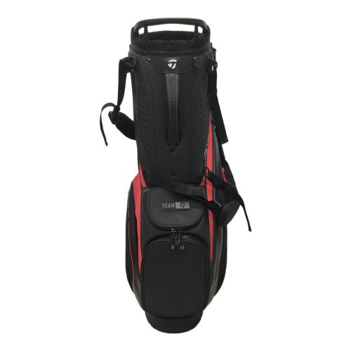 TaylorMade (テイラーメイド) キャディバッグ レッド×ブラック TD303