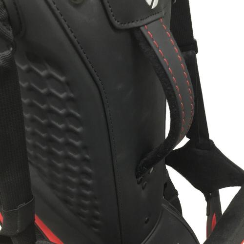 TaylorMade (テイラーメイド) キャディバッグ レッド×ブラック TD303