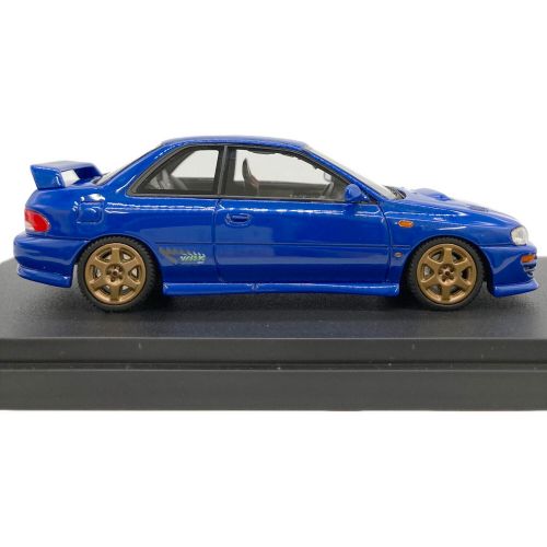 MARK43 モデルカー 1/43 スバル インプレッサ WRX タイプR Sti Ver. 1997 GC8 スポーツホイール ソニックブルーマイカ