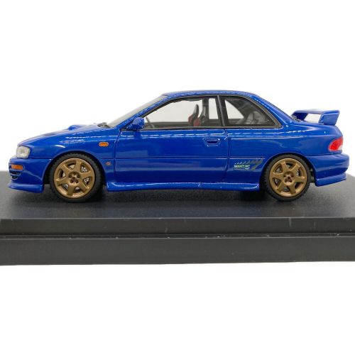 MARK43 モデルカー 1/43 スバル インプレッサ WRX タイプR Sti Ver. 1997 GC8 スポーツホイール ソニックブルーマイカ