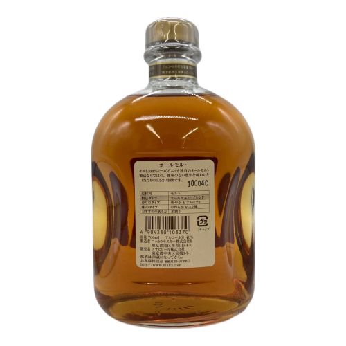 ニッカ ジャパニーズウィスキー 700ml オールモルト 未開封