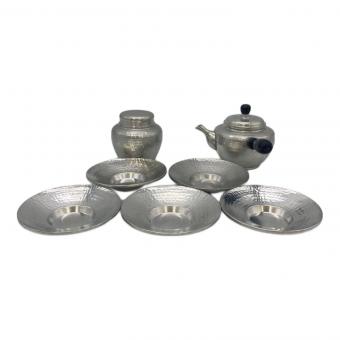 錫半 (スズハン) 急須&茶托セット 南錫
