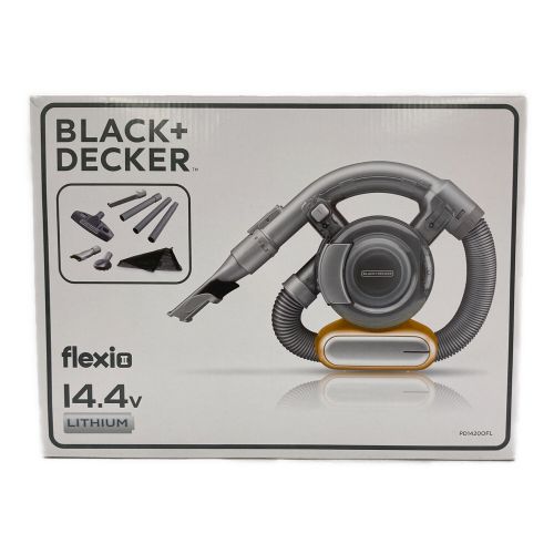 BLACK&DECKER (ブラックアンドデッカ) ハンディクリーナー フレキシーⅡ PD1420OFL 2024年製 付属品完備 程度S(未使用品) 純正バッテリー 50Hz／60Hz 未使用品