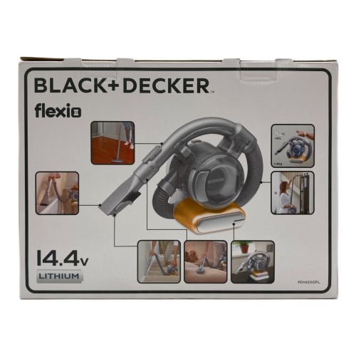 BLACK&DECKER (ブラックアンドデッカ) ハンディクリーナー フレキシーⅡ PD1420OFL 2024年製 付属品完備 程度S(未使用品) 純正バッテリー 50Hz／60Hz 未使用品