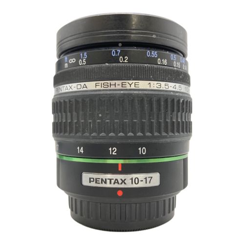 PENTAX (ペンタックス) レンズ 10-17 ペンタックスマウント -