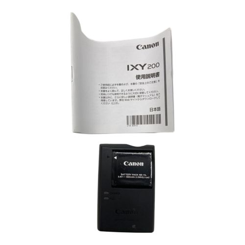 Canon IXY200 コンパクトデジタルカメラ 動作確認済み 充電池2個付 PC2333 2110万画素(総画素) 専用電池 1～1/2000 秒 -