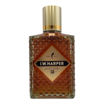 I.W.ハーパー (アイダブルハーパー) バーボン 750ml 12年 未開封