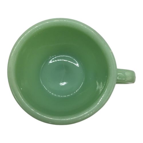 Fire King (ファイヤーキング) カップ&ソーサー キズ・ヨゴレ有 ジェダイ・エキストラヘビー