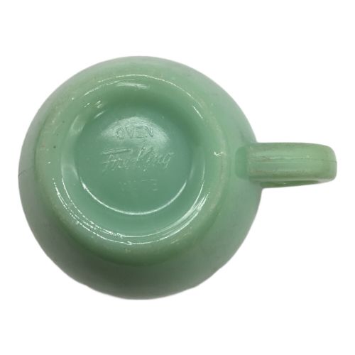 Fire King (ファイヤーキング) カップ&ソーサー キズ・ヨゴレ有 ジェダイ・エキストラヘビー