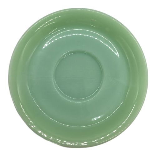 Fire King (ファイヤーキング) カップ&ソーサー キズ・ヨゴレ有 ジェダイ・エキストラヘビー