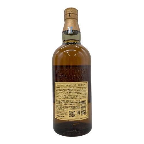 サントリー ジャパニーズウィスキー 700ml  山崎 12年 シングルモルト 未開封