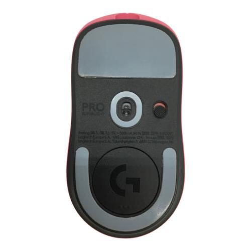 LOGICOOL (ロジクール) PRO X SUPERLIGHT 2 ピンク G-PPD-004WL-MG ゲーミングマウス 動作確認済み