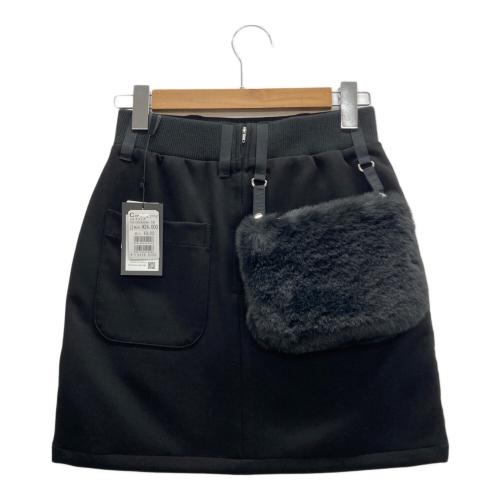 SCOT CLUB (スコットクラブ) ゴルフウェア(スカート) レディース SIZE 38 ブラック キルティングスカート ダウン 2152