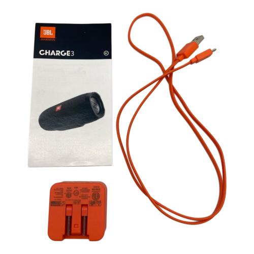 JBL (ジェービーエル) Bluetooth対応スピーカー CHARGE3 65Hz～20kHz 2016年製