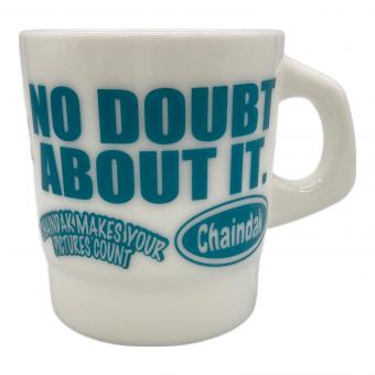 Fire King (ファイヤーキング) マグカップ ホワイト×ブルー