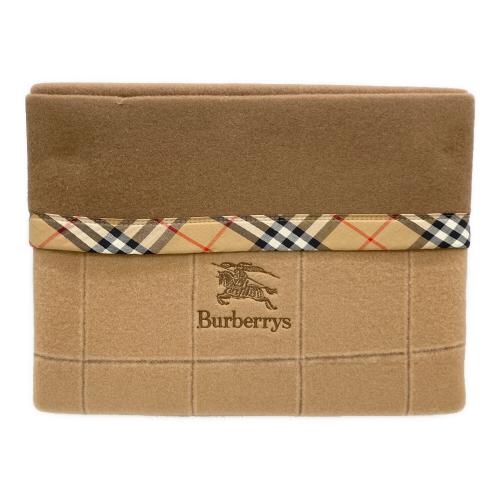 BURBERRY (バーバリー) 純毛毛布 シングル(幅140×長さ200cm)