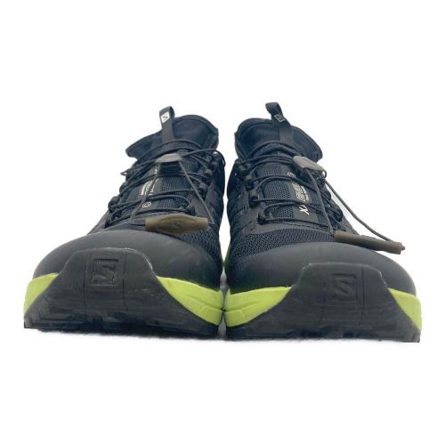 SALOMON (サロモン) トレイルランニングシューズ メンズ SIZE 68.5cm (W27) ブラック×グリーン XA ENDURO