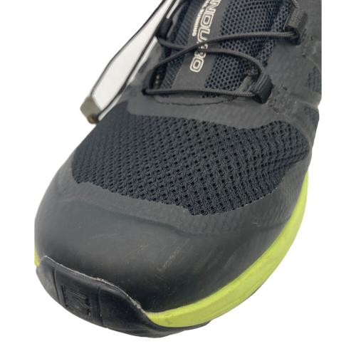 SALOMON (サロモン) トレイルランニングシューズ メンズ SIZE 68.5cm (W27) ブラック×グリーン XA ENDURO