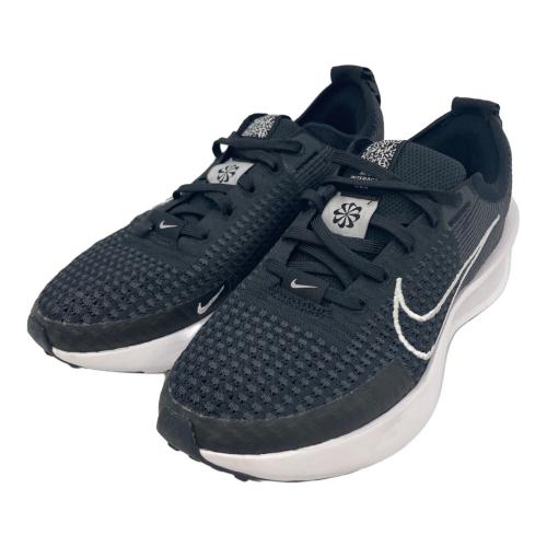 NIKE (ナイキ) ランニングシューズインタラクトラン レディース SIZE23.5cm ブラック×ホワイト FD2292-003