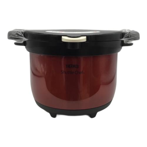 THERMOS (サーモス) 真空保温調理器シャトルシェフ スカーレット KBH-3001