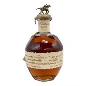 シングルバレルバーボン 750ml  Blanton's 2015年製 未開封