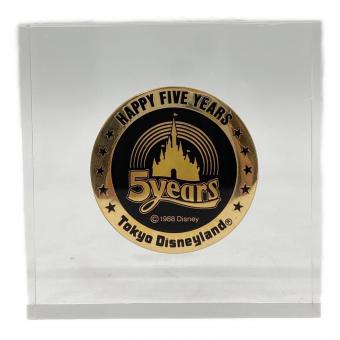 東京ディズニーランド 5周年記念 ペーパーウェイト ディズニーグッズ