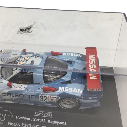 Onyx MODELS ダイキャストカー ケースキズ有 NISSAN R390 GT1 CALSONIC 1998 LE MANS COLLECTION